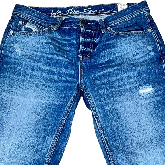 We The Free low rise raw hem jeans Size 25 - Picture 2 of 6